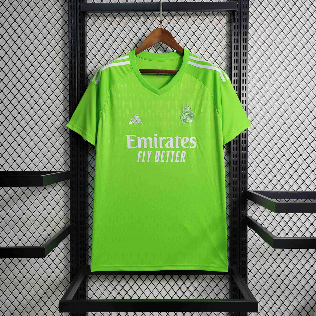 Real Madrid 23/24 Goalkeeper Green Jersey - Fans Version